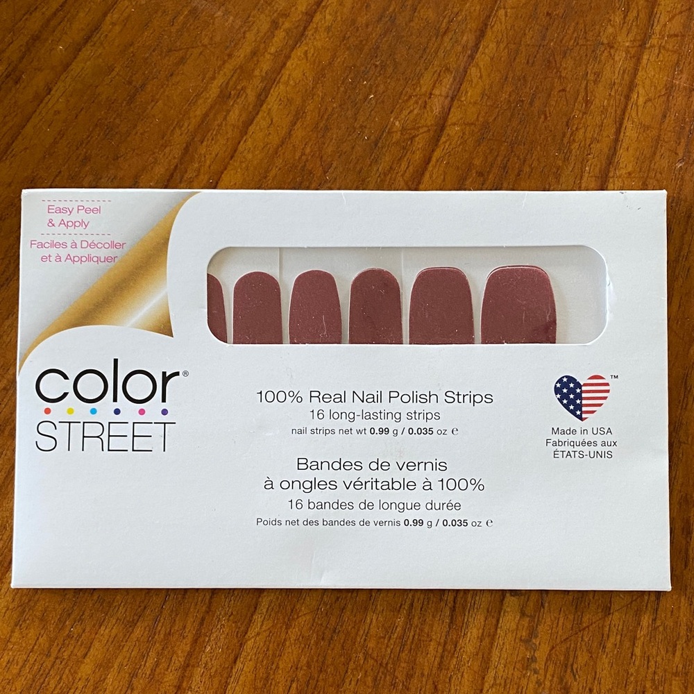 4/$25 Color Street Real Nail Polish Strips - “How you Dune” NWT unopened